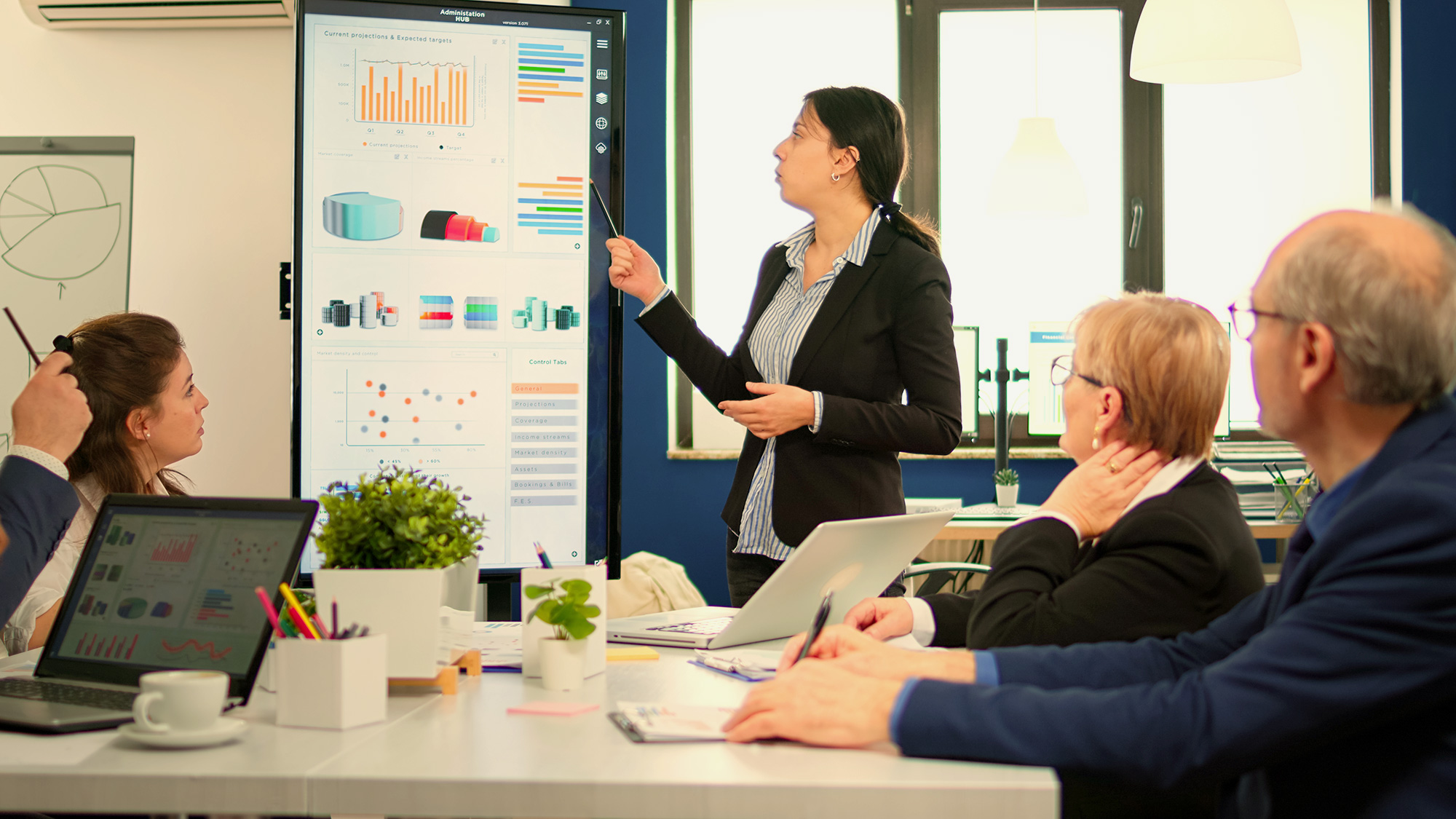 Workplace presentation.