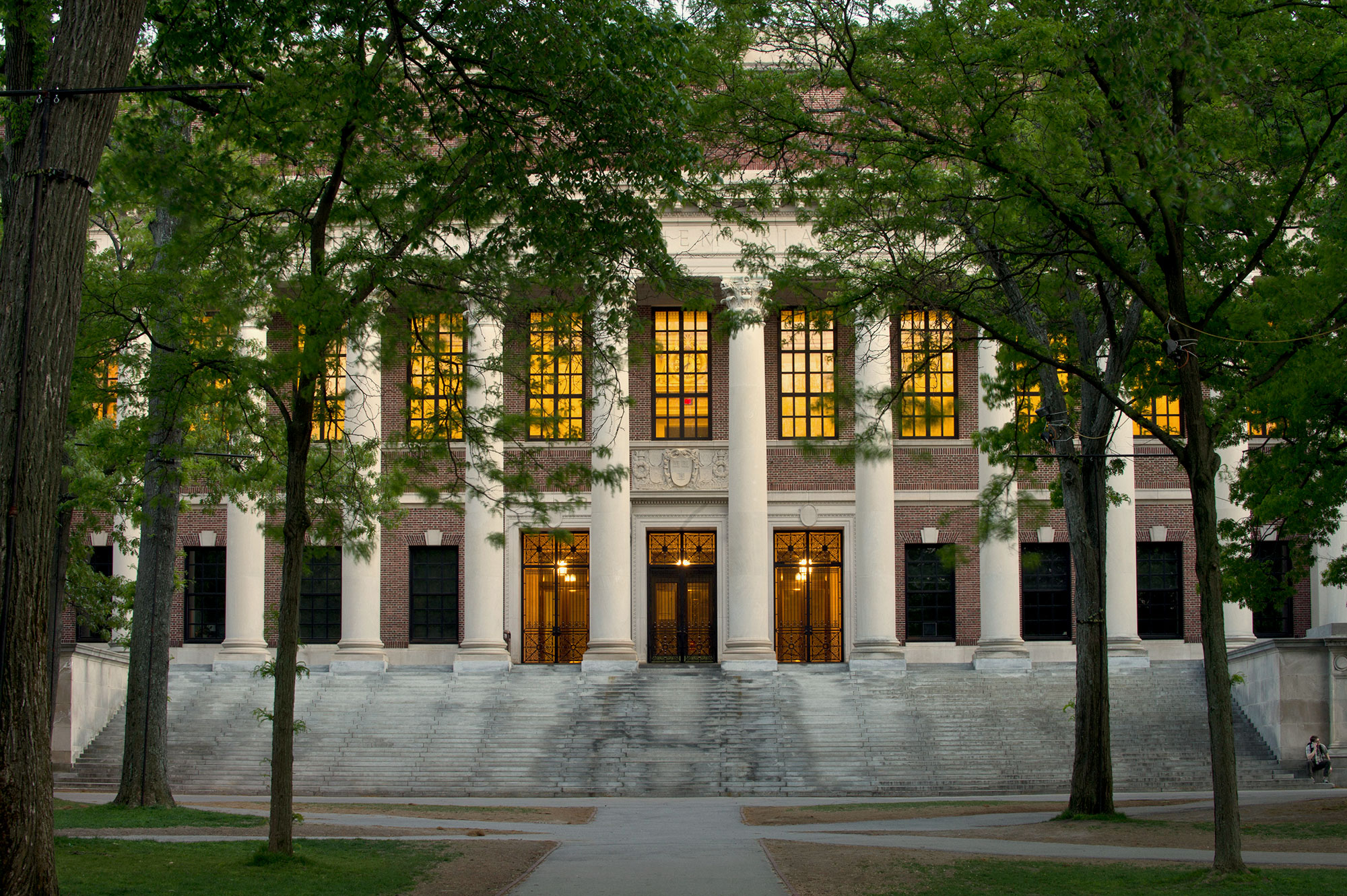 library on Harvard College campus